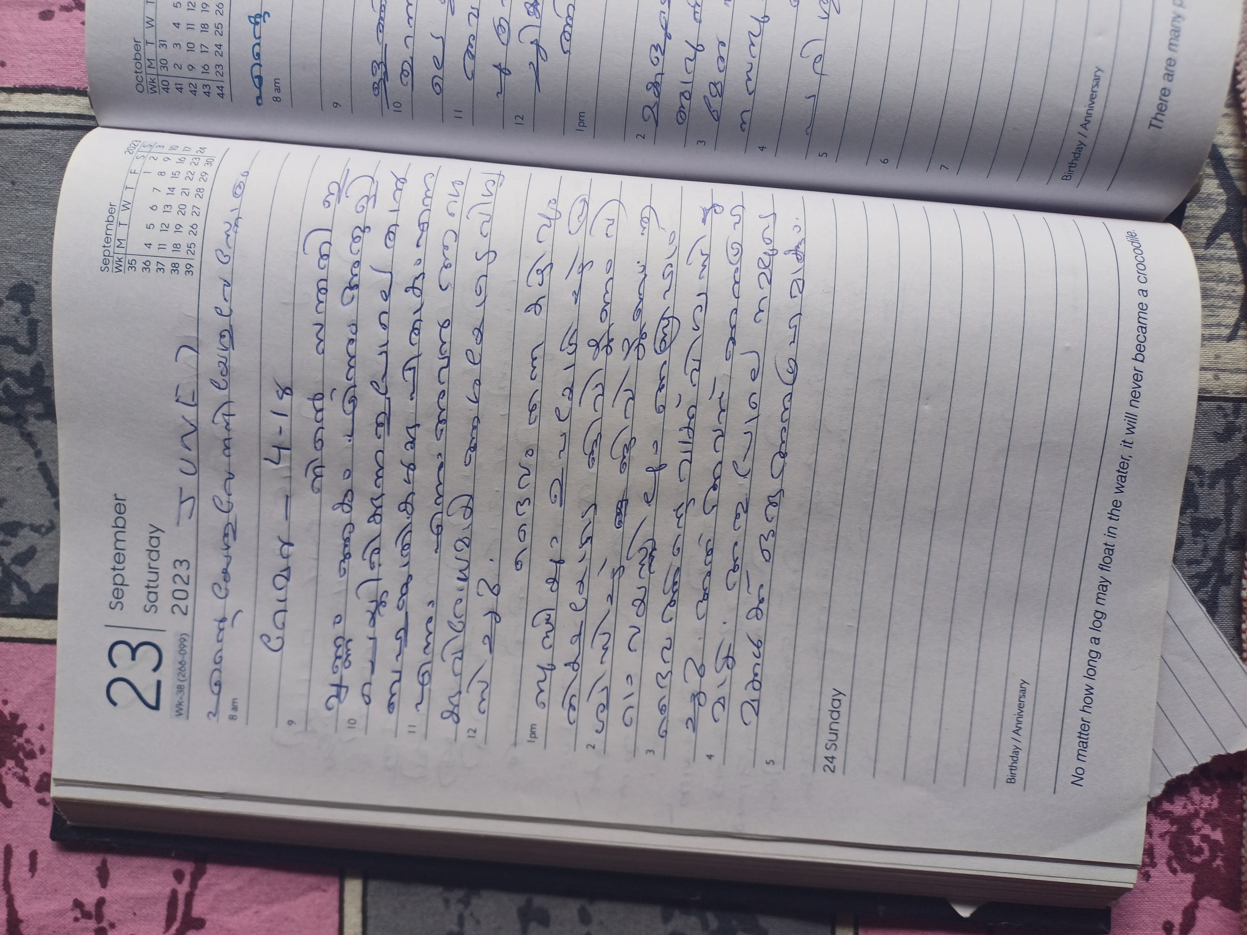 Diary photo for June 7, 2025