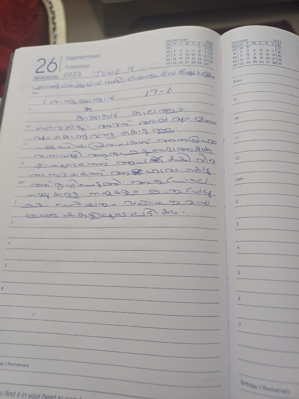 Diary photo for June 9, 2025